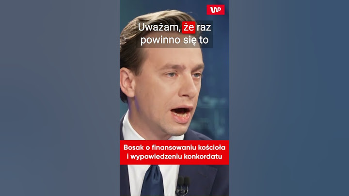 Krzysztof Bosak o finansowaniu Kościoła i wypowiedzeniu konkordatu #shorts