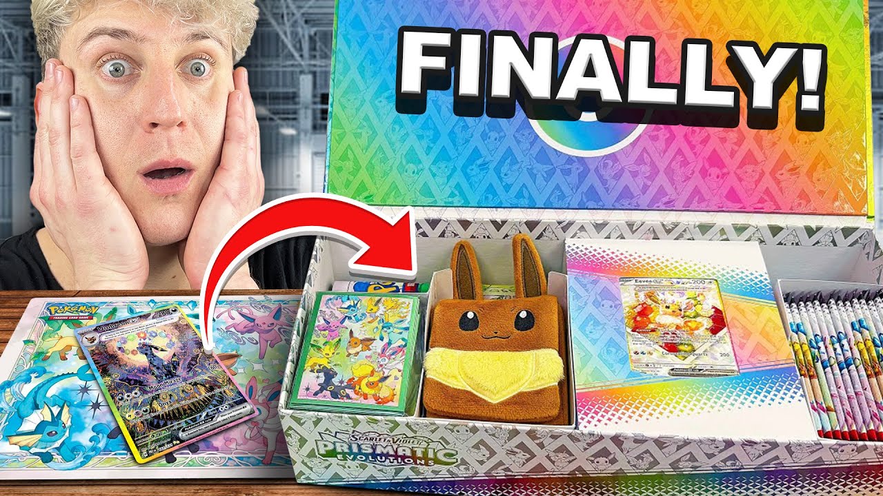 The Most Anticipated Prismatic Evolutions Product Is Here!