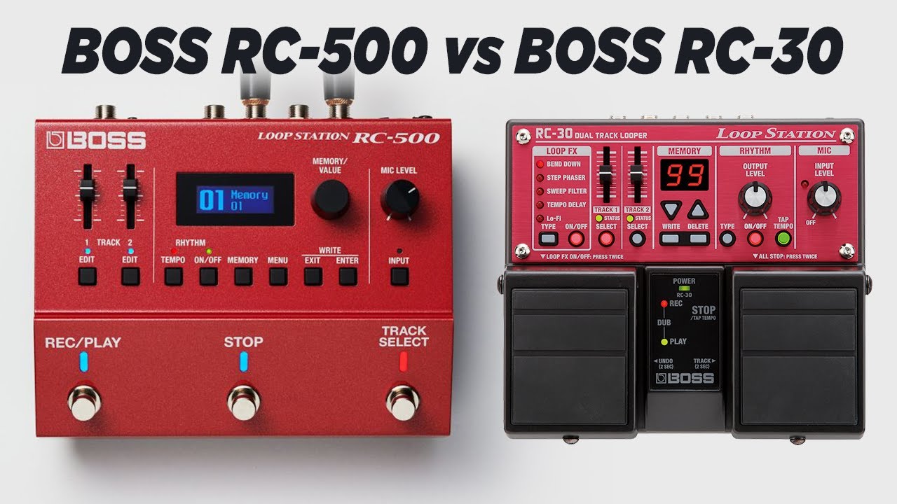 BOSS RC-500 the BEST Accessories for your Loop Station!! - YouTube