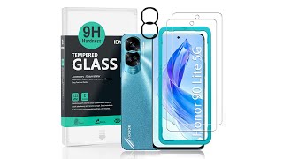 Honor 90 Lite 5GTempered glass ibywind Protector With Easy Install Kit And Camera Lens Protector