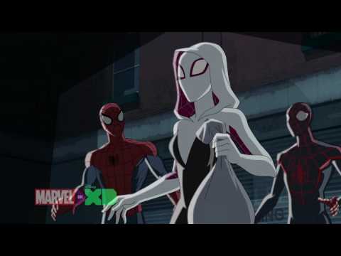 Spider Gwen Marvels Ultimate Spider Man Vs The Sinister Six Season 4 Ep 21 Clip 1