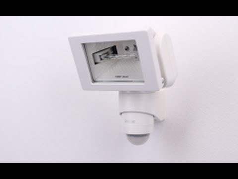 ruilen Kelder Boos Sensor-switched halogen floodlight HS 150 DUO | STEINEL DIY - YouTube