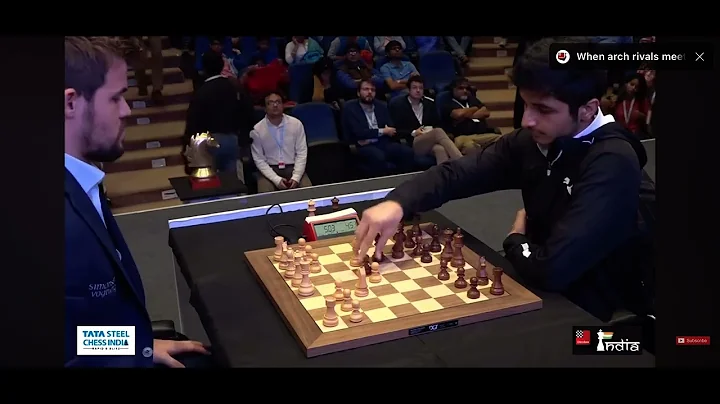 The shortest game of Magnus Carlsen's chess career!