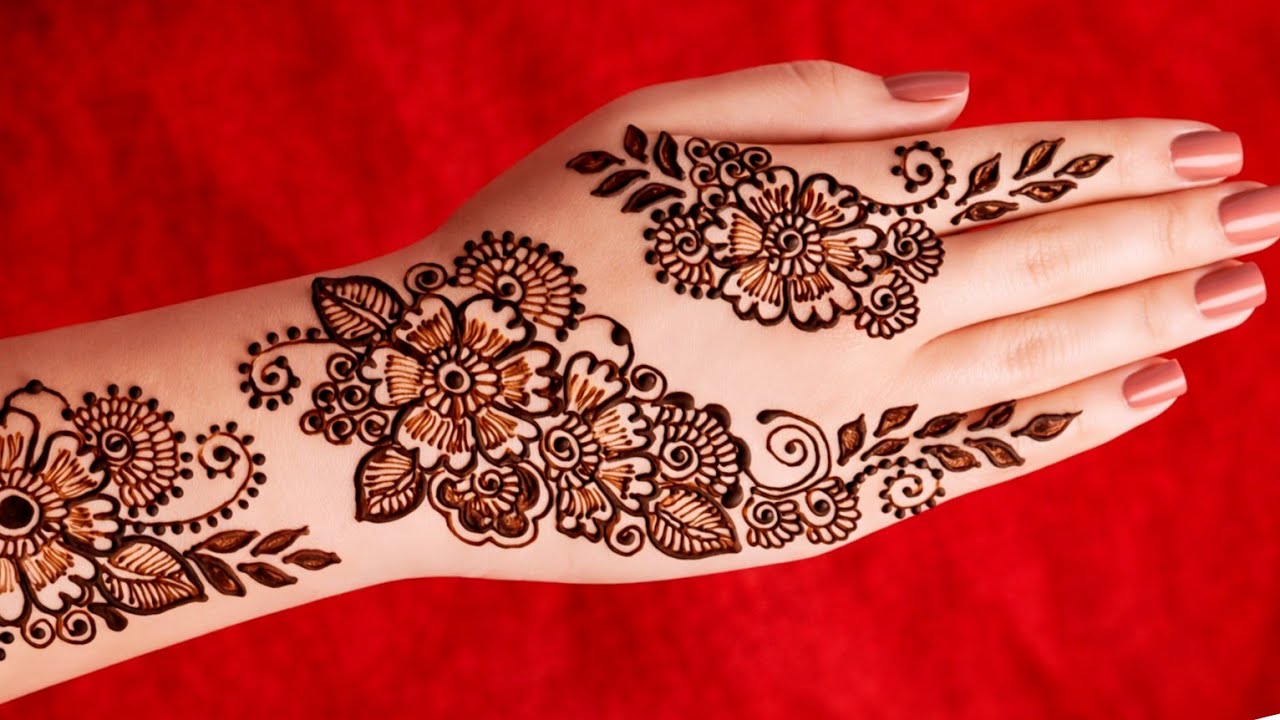 pahalartscorner is live mehendi design | easy mehendi