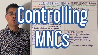 Controlling MNC's - Edexcel A Level Business