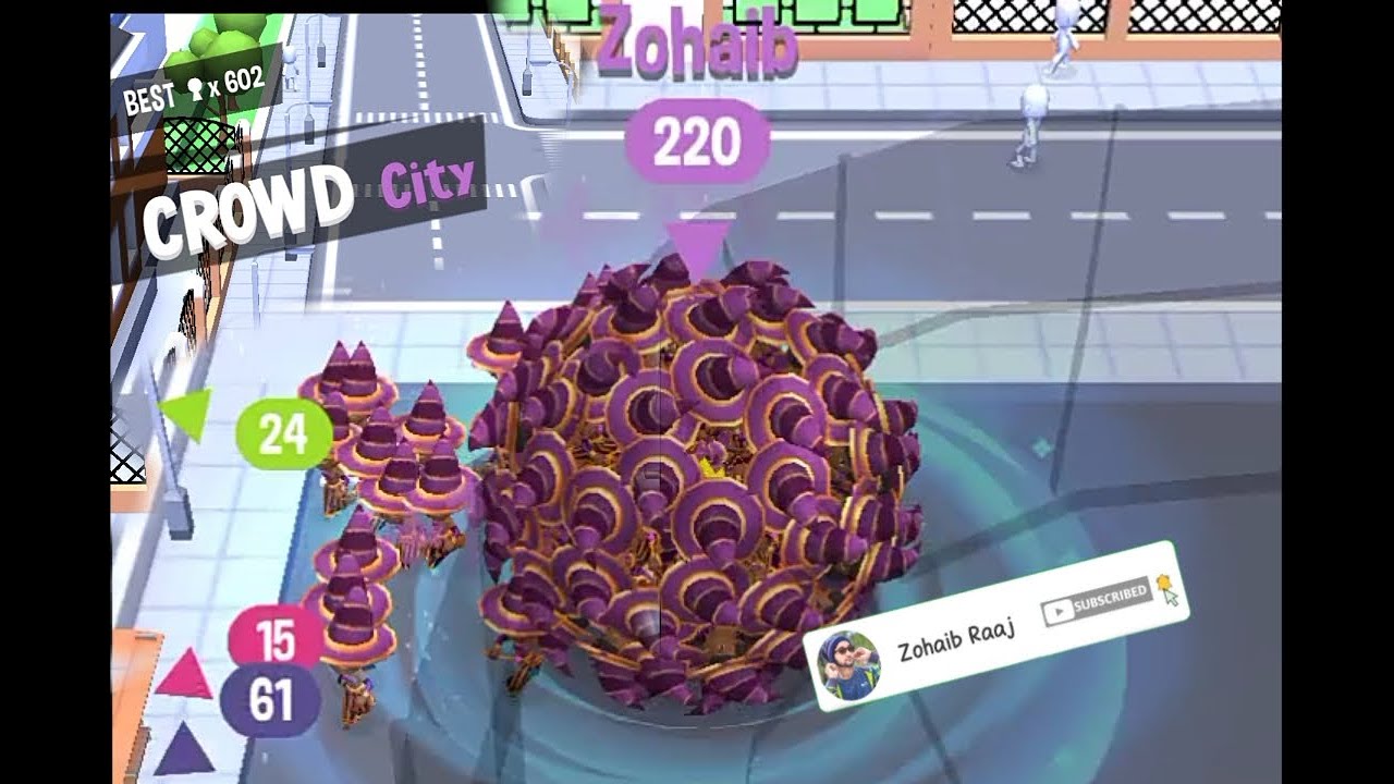 Crowd City - Gameplay with rare skin