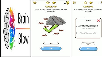 Brain Blow Level 52 Solution