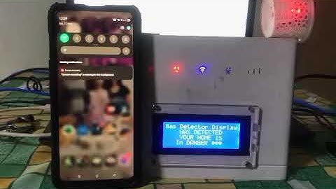 The Arduino Based Gas Leakage Detector with alarm system and push notification