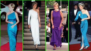 Princess Diana's most elegant gowns dresses design #fashion