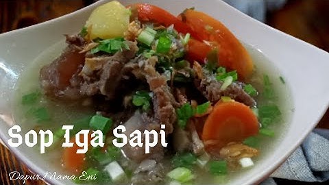 Sop Iga Sapi (Khas Padang) yang Gurih dan Kaya Akan Rempah