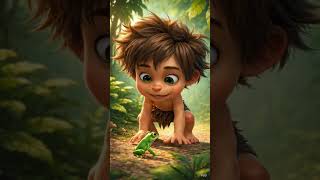 “Meet Jabu 🐒🌿 – The cutest Jungle Boy adventure begins!”