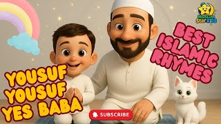 Yusuf Yusuf Yes Baba & Bismillah Rhyme| Islamic Rhymes For Muslim Kids| Johnny Johnny Muslim Version Resimi
