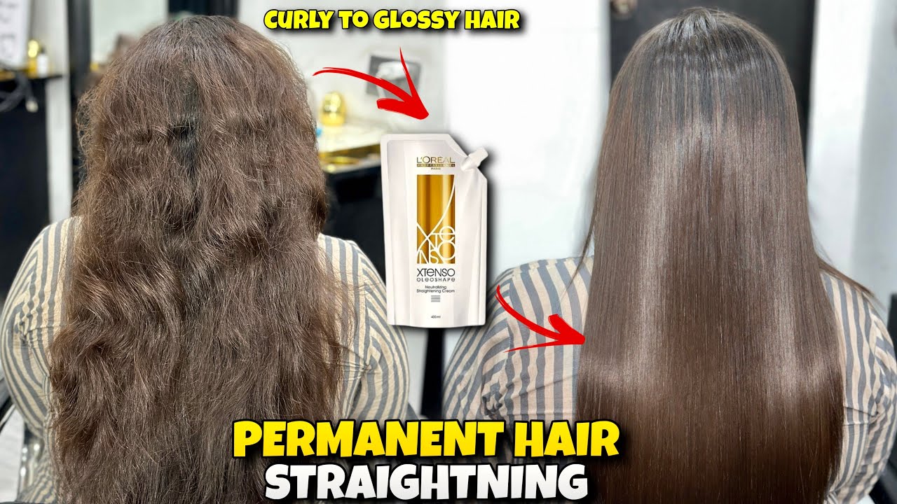 Get Long-Lasting Straight Hair with a Simple Treatment 😍