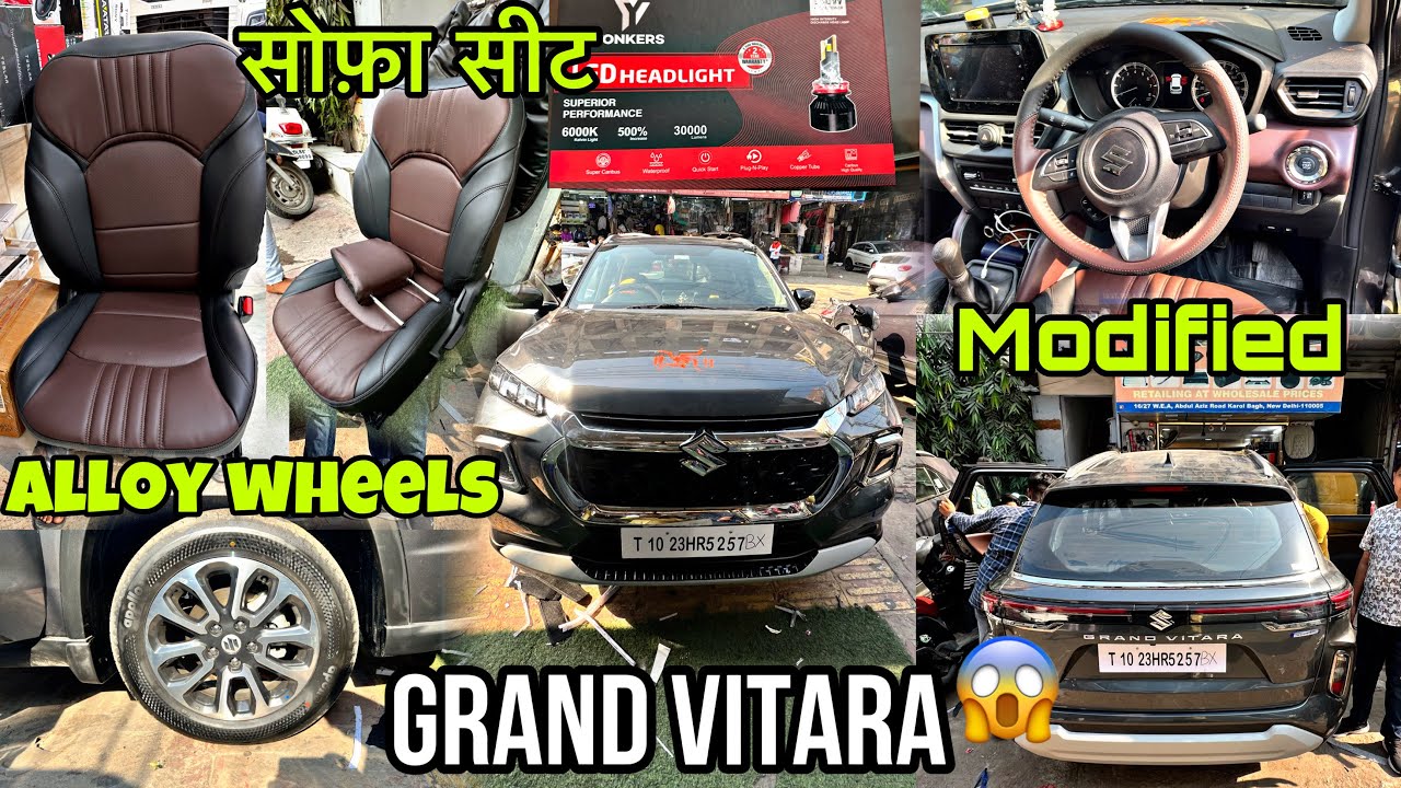 grand vitara modified grand vitara modified alloy wheels car