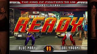 KOF98UM Rollback Netcode Test