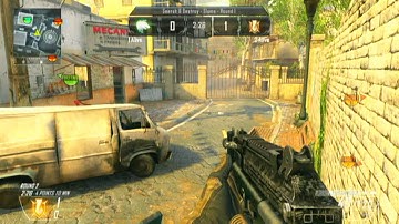 Black Ops 2 Gamebattles: Flawless 2v2 Search and Destroy - Slums (4-0) (HD)