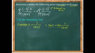 Convergence Tests Video 11 Of 15