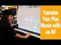 Duet with yoo the yamaha ai that plays music with you sxsw footage
