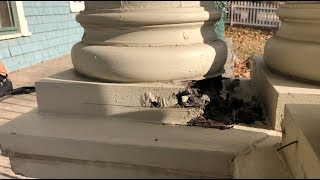 100 year old pillar repair