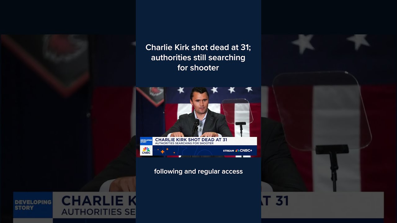 Charlie Kirk Shot Dead At 31 Authorities Still Searching For Shooter