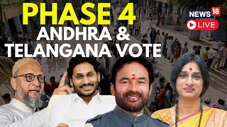 Lok Sabha Elections Phase 4 LIVE | Andhra Pradesh & Telangana Cast Votes | LIVE News18 | N18L
