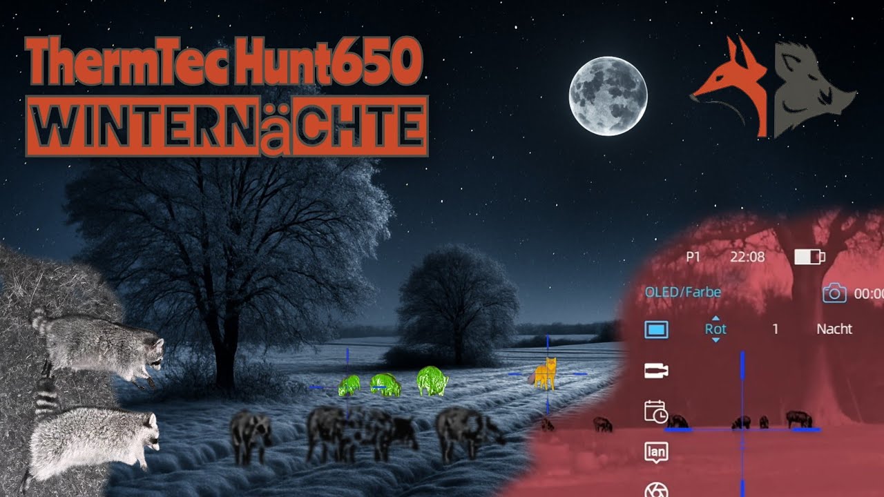 WINTERNÄCHTE|ThermTec Hunt 650|Wildboarhunting|Praxis