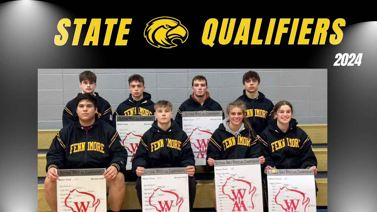 State Qualifier Fennimore Wrestling Indy State Qualifiers 2024 - YouTube