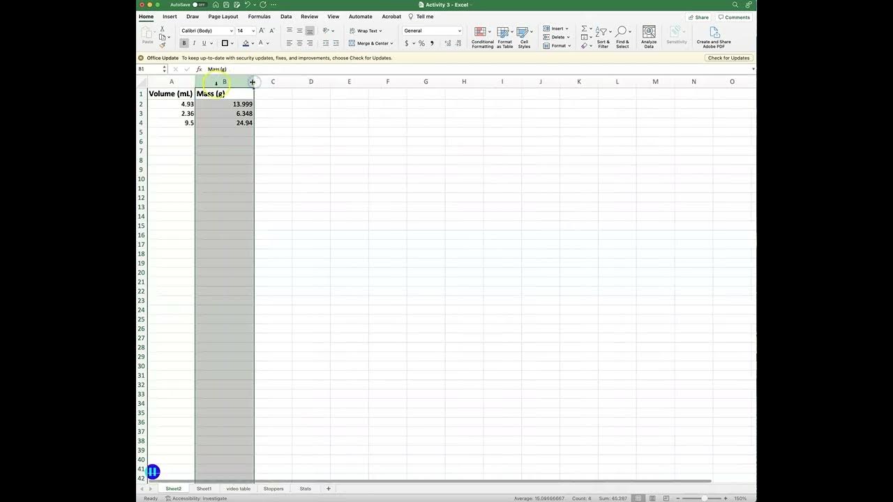How to Make a Data Table in Excel - YouTube