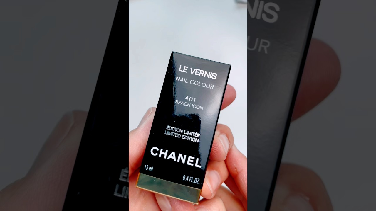 Chanel Beach Icon Summer 2025 Limited Edition Le Vernis Longwear Nail Color 