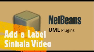 How to add a label to jframeform or NetBeans interface (Sinhala Video)