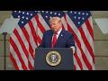 President Trump speaks at Pentagon memorial ceremony remembering 9/11