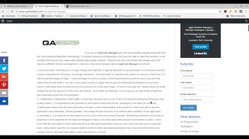 Role of Agile QA Manager