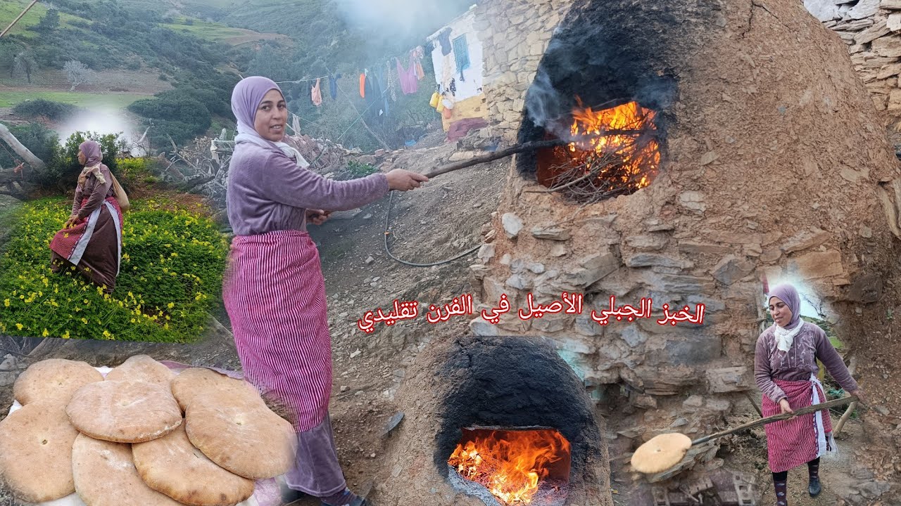 البادية المغربية تحت المطر:توثيق الفيضانات والشتاء القاسي  ورياح القوية 😱