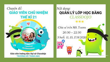 Tìm hiểu về Classdojo - Vai trò Phụ huynh