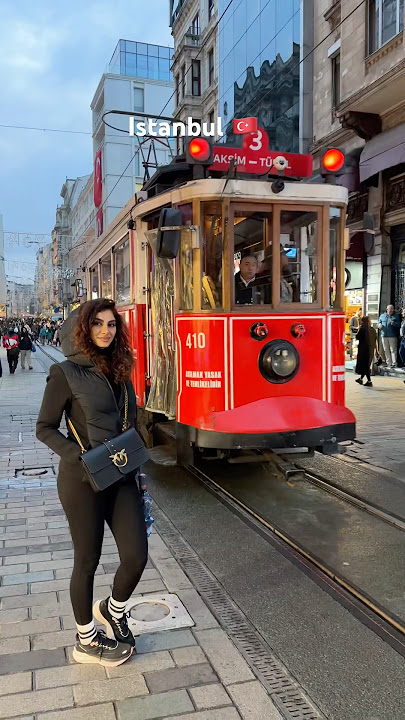 Taksim street in Istanbul Turkey 🇹🇷