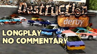 Destruction Derby - PS1 - 1995 - Longplay - No Commentary