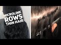 MicroLink extensions on thin, long Hair (houseofhairuk.com)