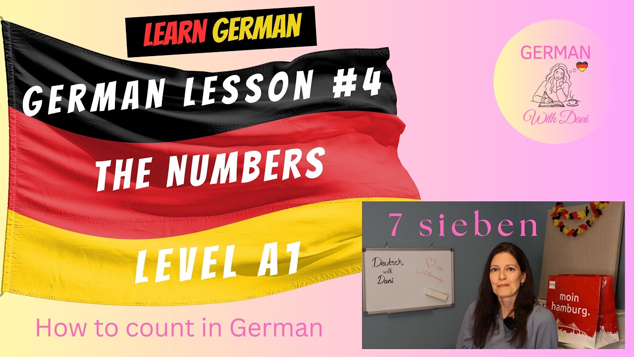 German for Beginners (A1) | Lesson #4 - Your German Class: Learn the Numbers from 1 to 100