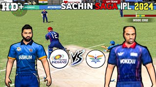 MI VS  LSG Ipl Match || Mumbai Vs Lucknow Ipl Match Game Play Video