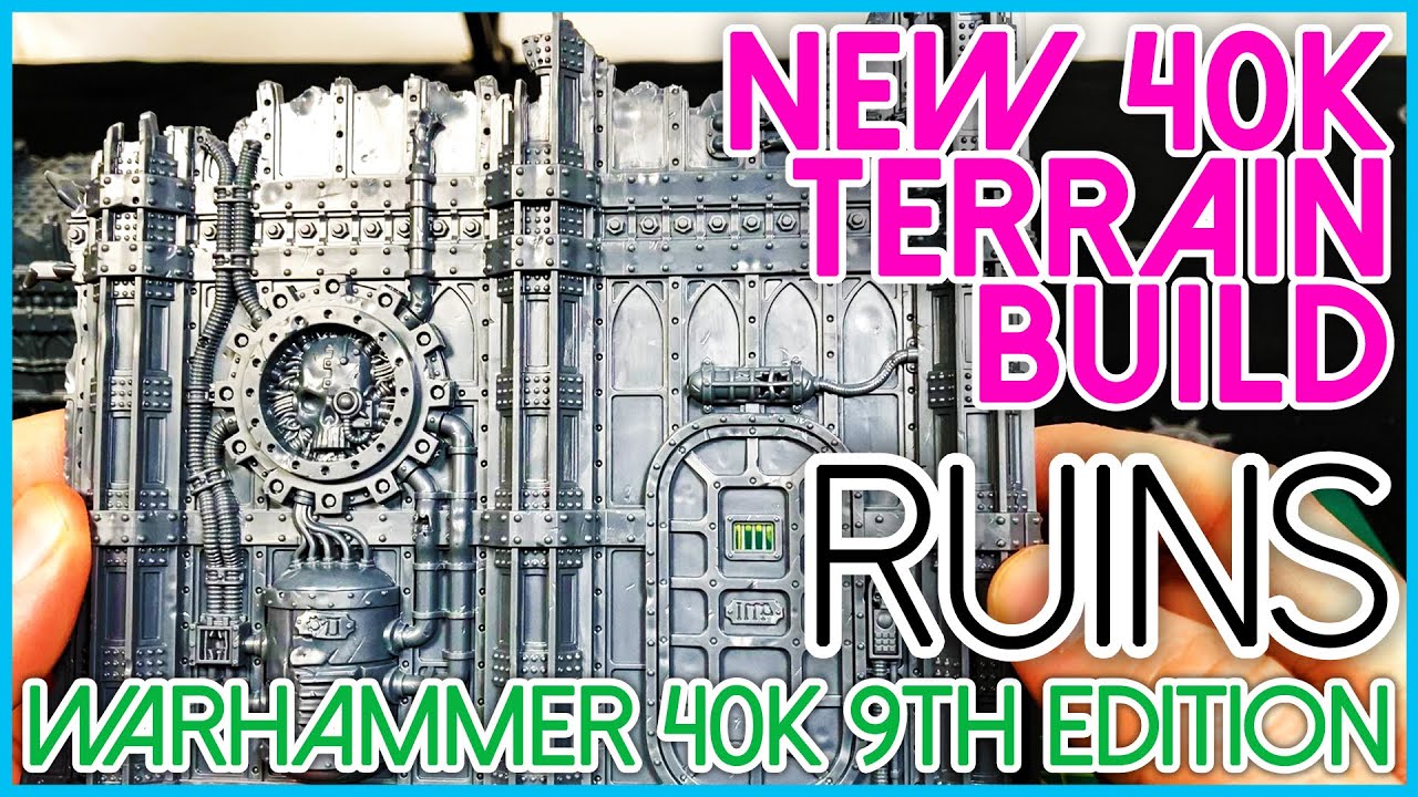 Scenery 40k Command Edition Sector Imperialis Terrain Ruin A New on Sprue