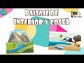 Paisaje de Interior y de Costa | Aula chachi - Vídeos educativos para niños