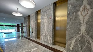 Dover Composite Traction Elevators at 1850 Centennial Park Dr, Reston, VA