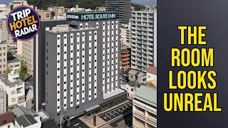 Hotel Route Inn Matsuyama Katsuyama Dori - The Room Looks Unreal | Matsuyama, Japan🛏️
