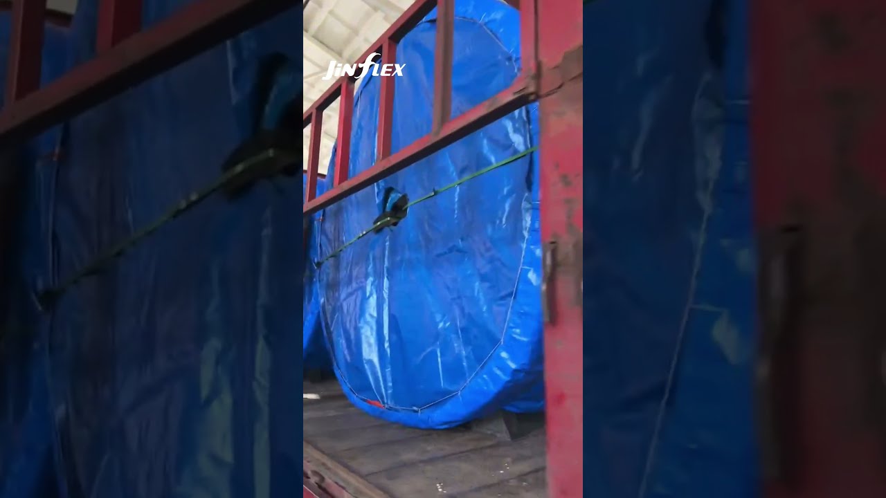 Steel Cord Conveyor Belts En Route To Russia Jinflex Short Welding Conveyorbelts