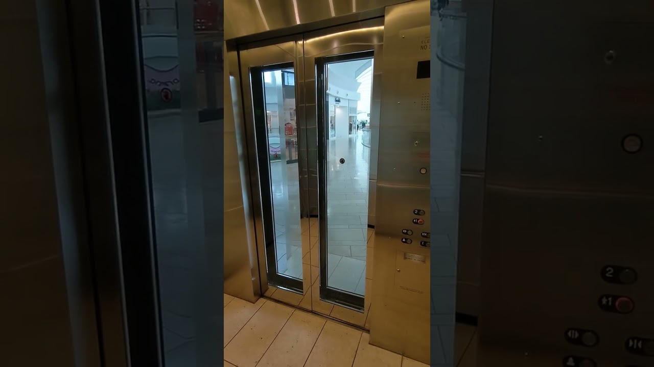 Schindler 330A hydraulic elevator at Macys Court Mall At UTC, Sarasota Florida