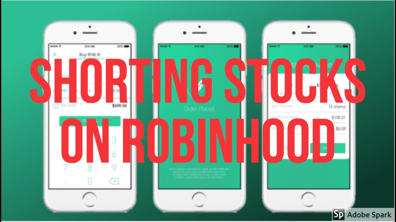 Can You Short Stocks on Robinhood & Webull?