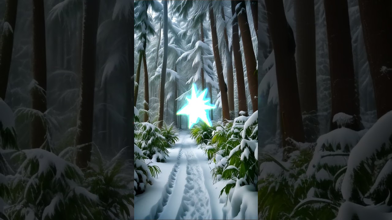 Magical Winter Journey Exploring a Frozen Forest Wonderland! ❄️🌲 