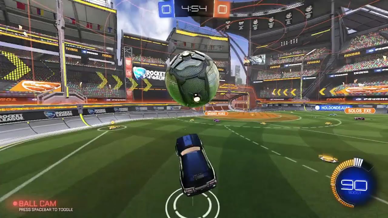 Normal gameplay | Having fun in casuals | Rocket Leauge.