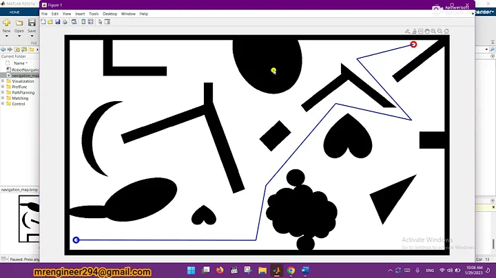 Autonomous Robot Navigation, path planning and obstacle avoidance