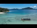 Dji spark dronie  pantai maitem lampung sumatra island indonesia